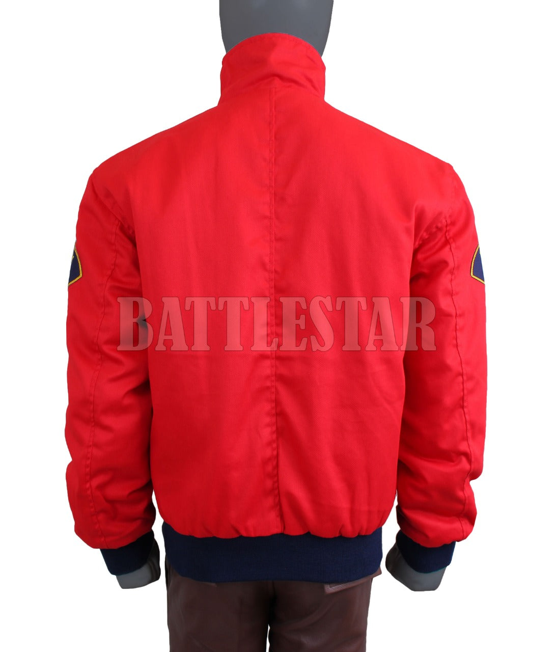 David Hasselhoff Baywatch Red Cotton Trendy Jacket - Battlestar Clothing & Gears Co