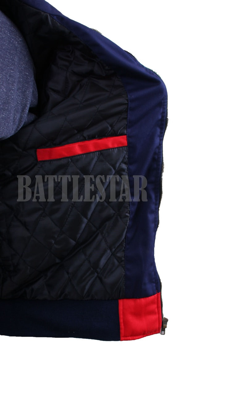 David Hasselhoff Baywatch Red Cotton Trendy Jacket - Battlestar Clothing & Gears Co