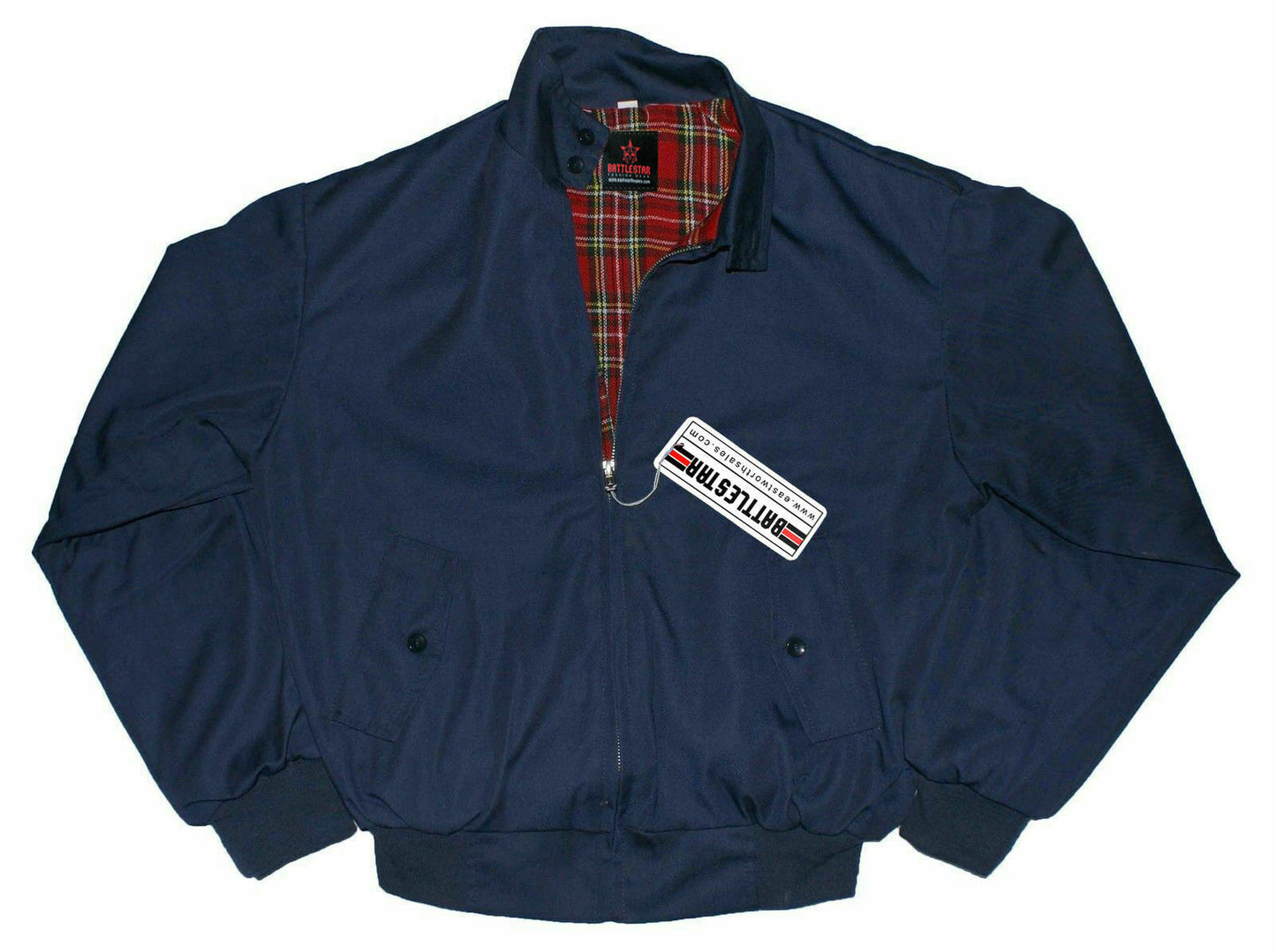 Men's Retro Harrington Style Vintage Jacket