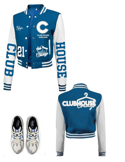 Personalized Embroidered Varsity Jacket (As Discussed)