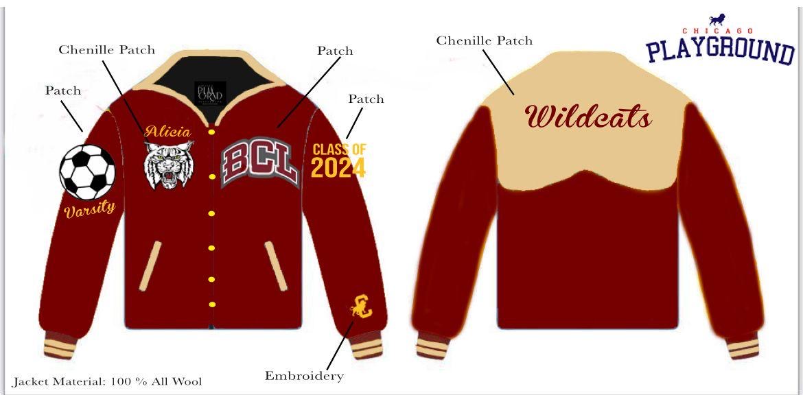Personalized Wool Jacket (As Discussed)