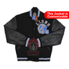 Load image into Gallery viewer, Beverly Hills Cop Eddie Murphy Axel Foley Detroit Lions Jacket (Black Sleeves Edition)