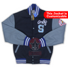 Load image into Gallery viewer, Andy The Breakfast Club Navy Blue Baseball Jacket