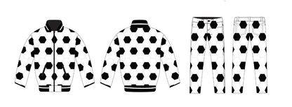 Personalized Football Jacket and Pant Set (As Discussed)