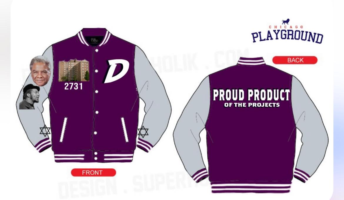 Personalized two varsity jackets  (As Discussed)