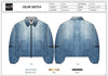 Load image into Gallery viewer, Personalized Denim Jacket Sample as Discussed