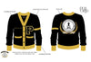 Load image into Gallery viewer, Personalized Black &amp; Gold Embroidered Knitted Cardigans 2PCS