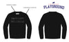 Personalized Black Chenille Embroidered Cotton Fleece Sweaters (Pack of 10)
