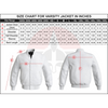 Load image into Gallery viewer, Byron Collar Red Wool White Leather Stripes Varsity Baseball Jacket