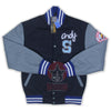 Andy The Breakfast Club Navy Blue Baseball Jacket
