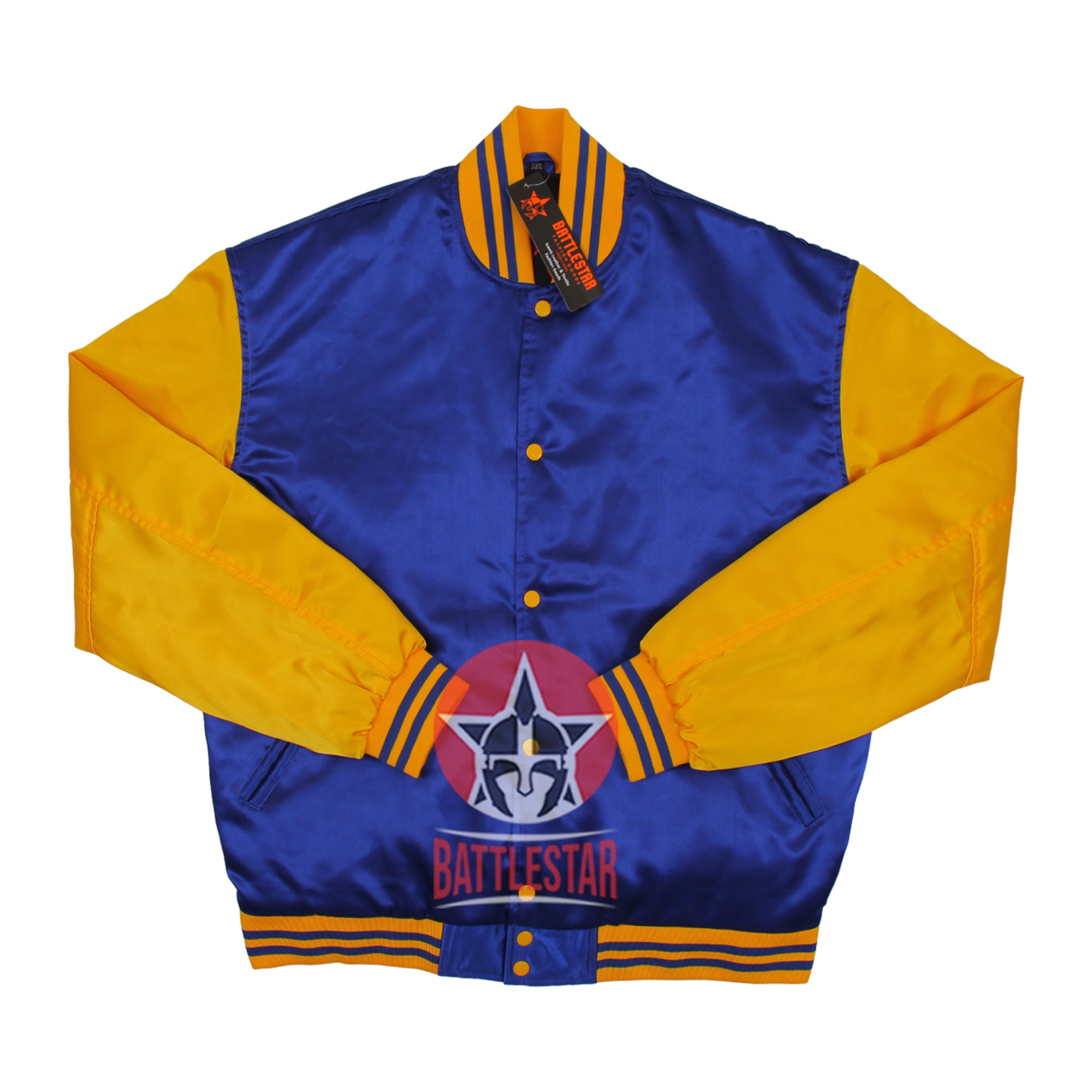 Purple Satin Varsity Baseball Jacket Purple White Rib – Battlestar Clothing  and Gears Co