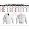 Musical EJ Black Wool White Leather Sleeves Baseball Jacket