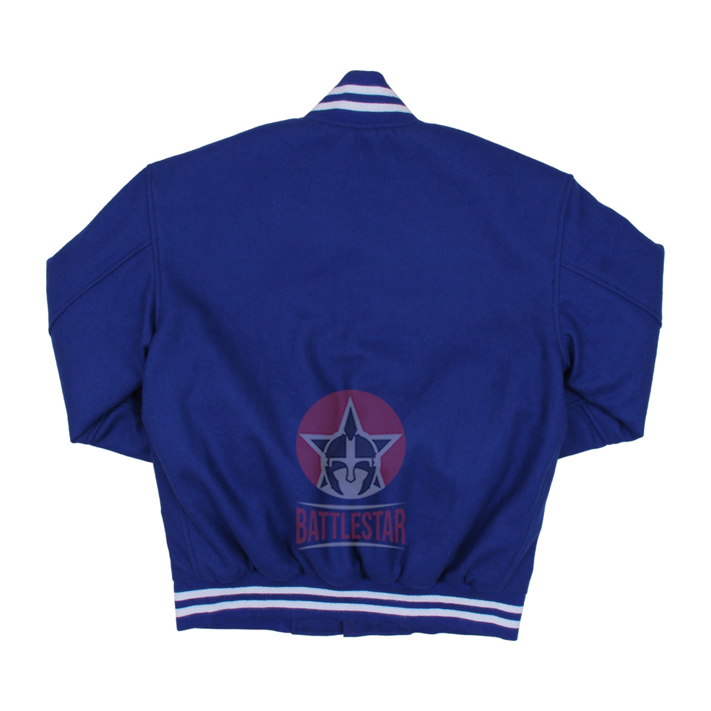 Royal Blue Full Wool Varsity Baseball Jacket
