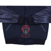Load image into Gallery viewer, Navy Blue Wool &amp; Leather Baseball Bomber Varsity Jacket