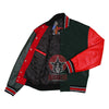 Multi Color Wool Leather Varsity Baseball Letterman Jacket