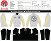 Load image into Gallery viewer, Personalized Embroidered Wool Leather Varsity Jacket