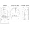 Black Satin Fabric Letterman Baseball Jacket (Black & Blue knit rib)