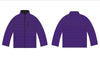 Personalized Purple Puffer Jacket