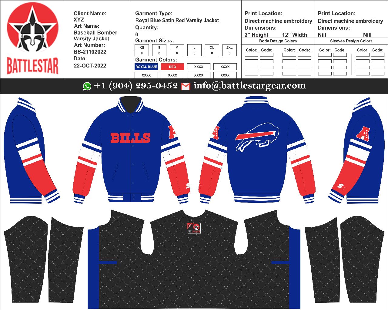 Personalized Satin Varsity Baseball Jacket