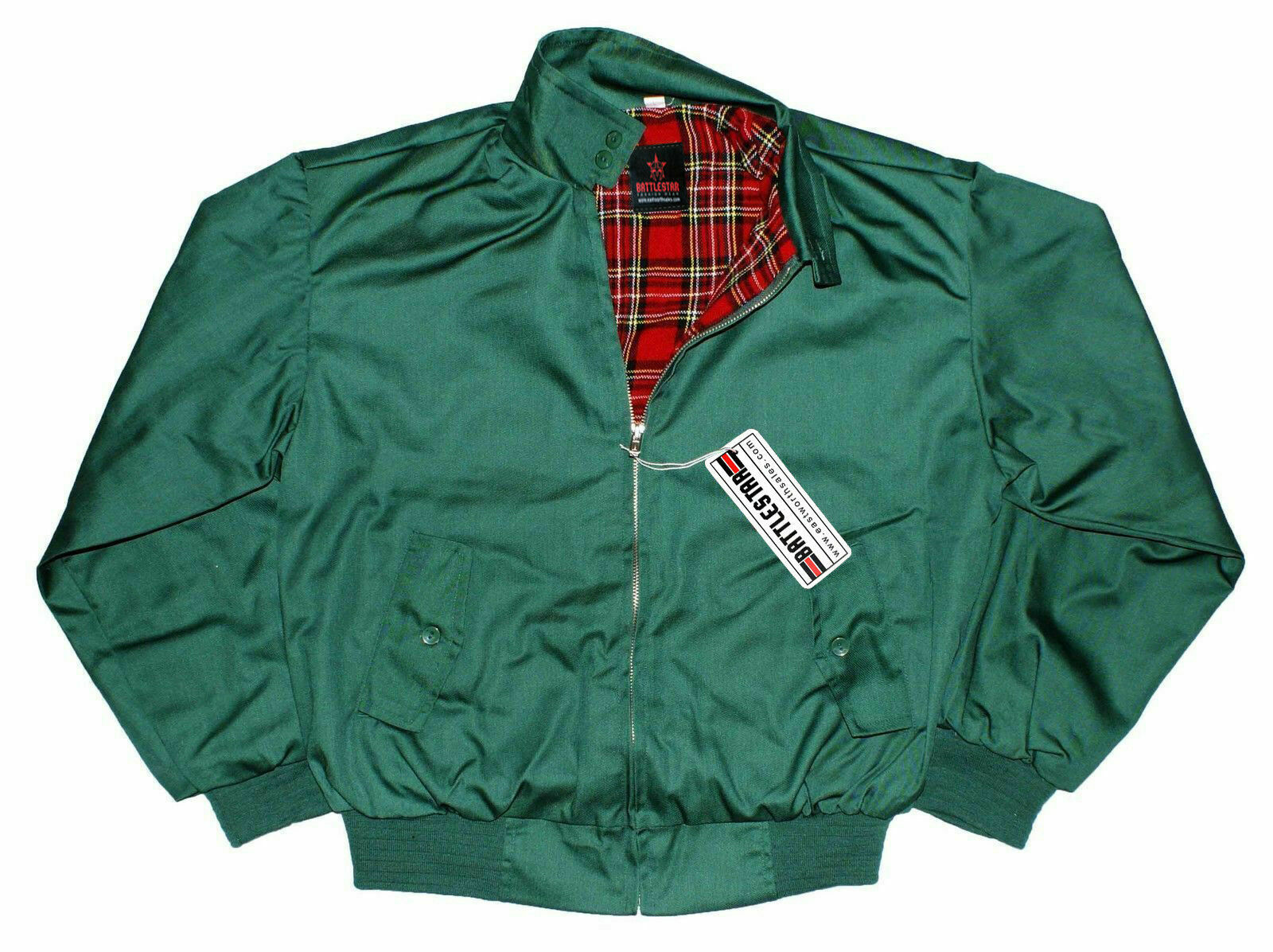 Men's Retro Harrington Style Vintage Jacket