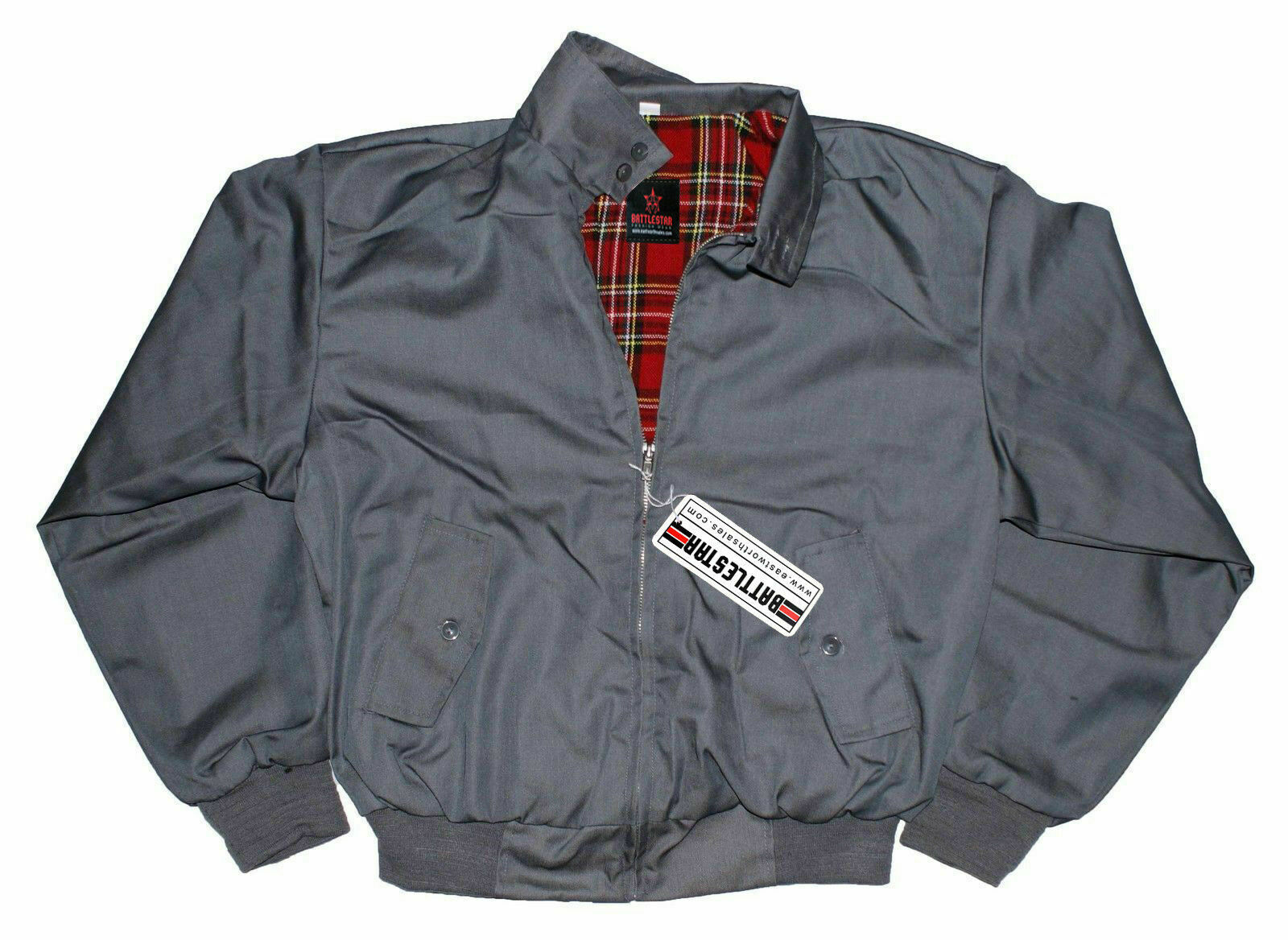 Men's Retro Harrington Style Vintage Jacket